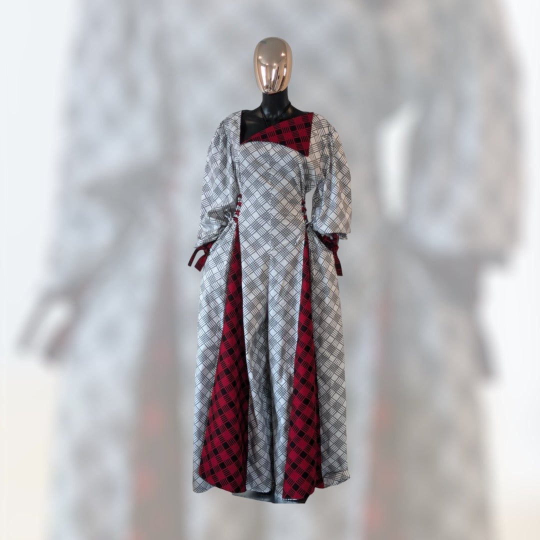 Ankara Geometric Patterns Wide Leg Jumpsuit