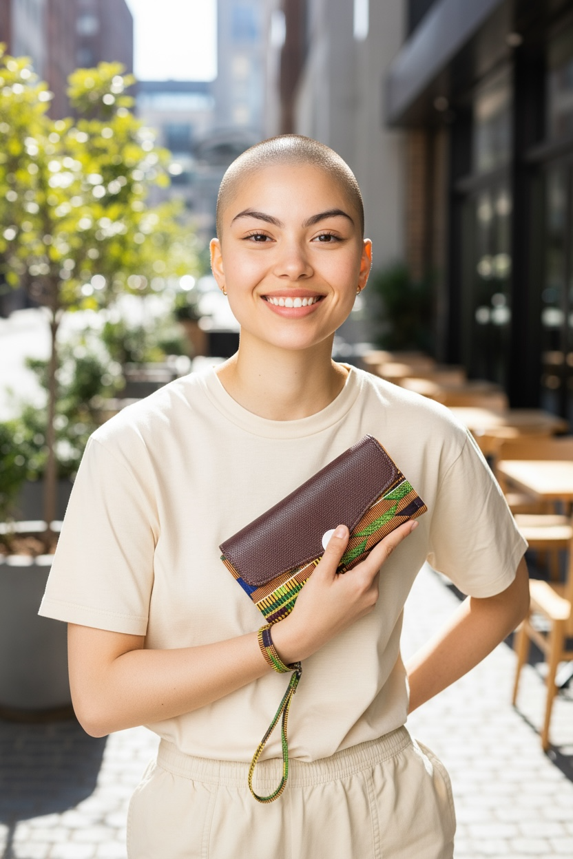Kenti Print Necessary Clutch Wallet w/ Wristlet