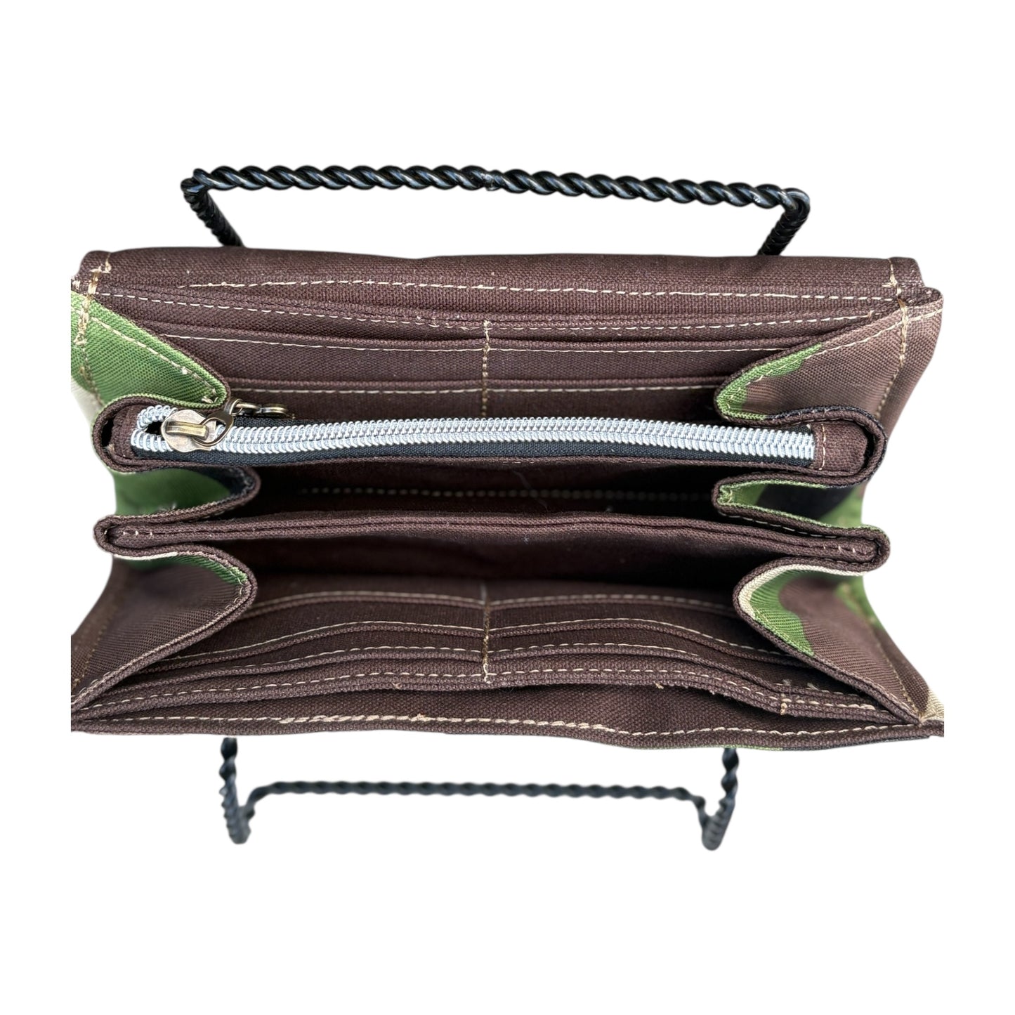 Camo Print Necessary Clutch Wallet w/ Wristlet