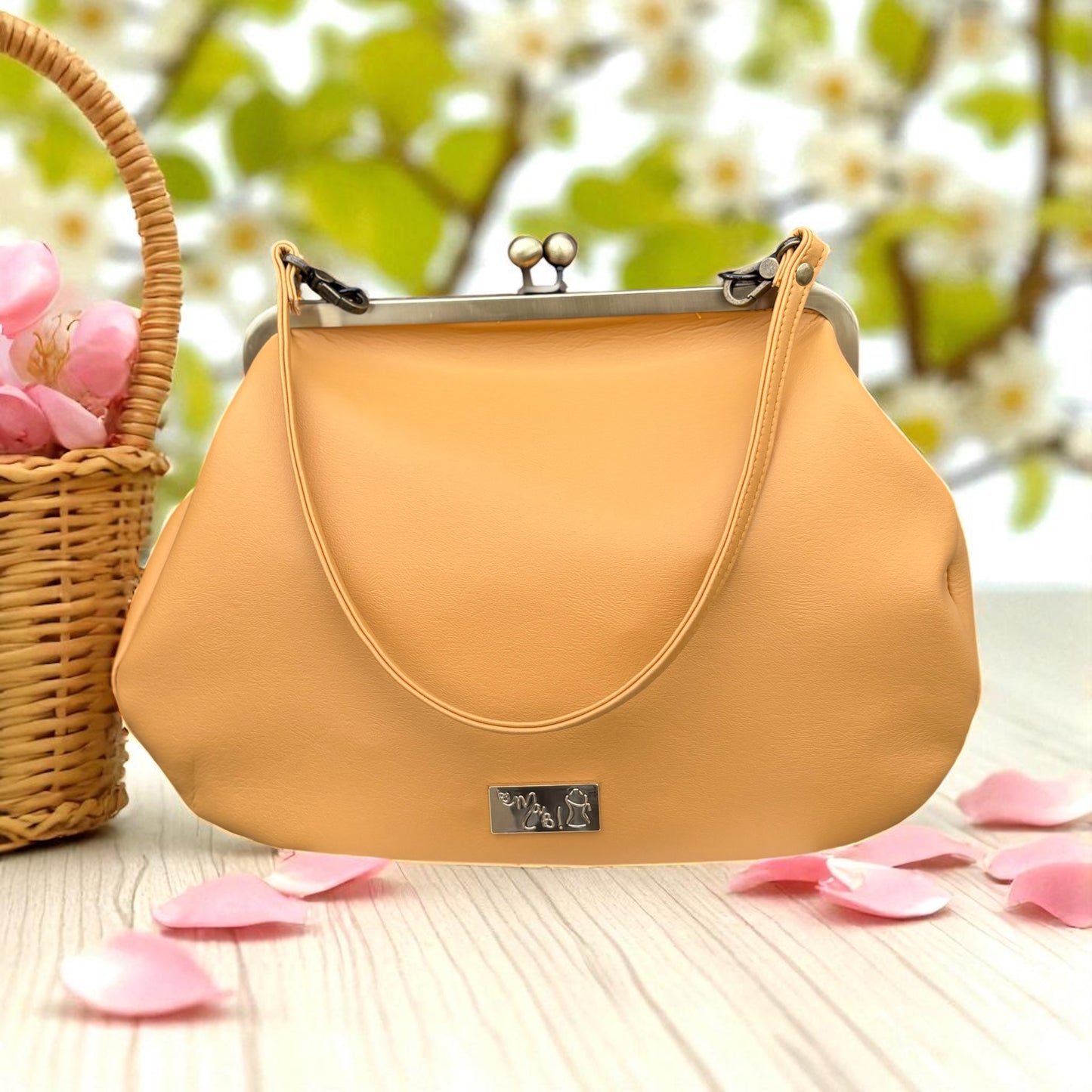 The Carmel Kiss-Lock Handbag – Custom Edition by Outfits & Accessories by Mai B! LLC
