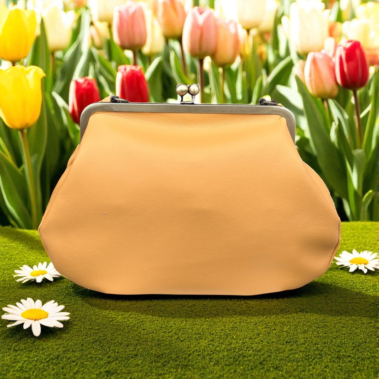 The Carmel Kiss-Lock Handbag – Custom Edition by Outfits & Accessories by Mai B! LLC