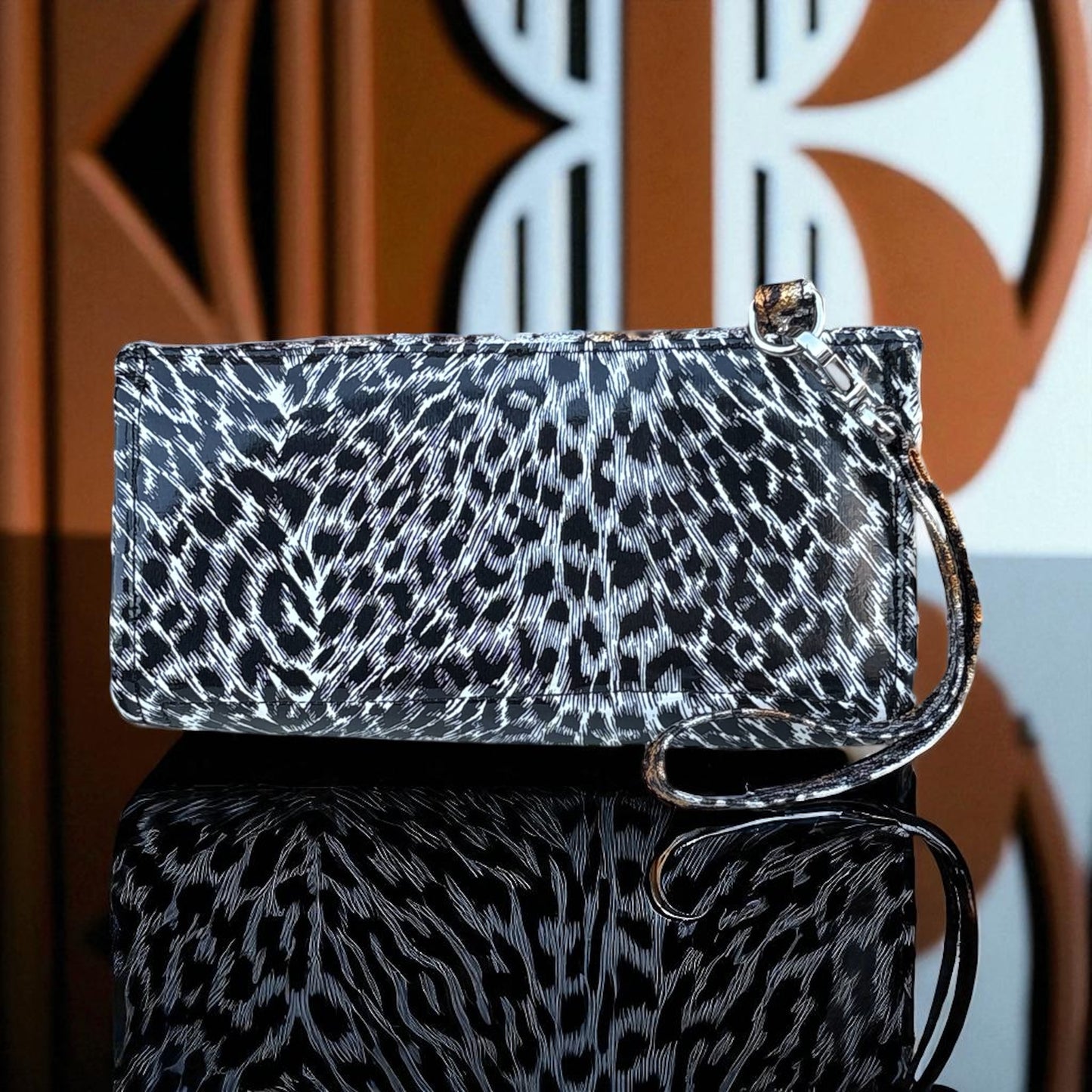Cheetah Print Necessary Clutch Wallet w/ Wristlet