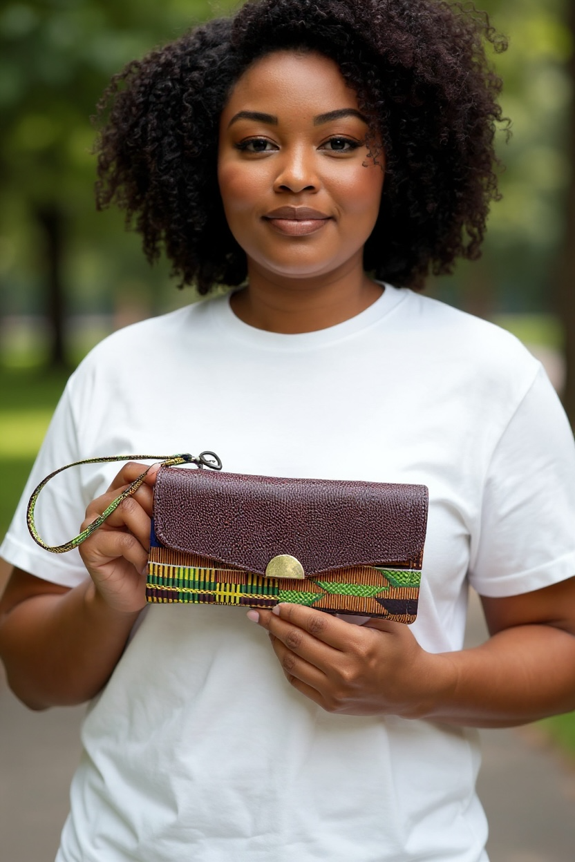 Camo Print Necessary Clutch Wallet w/ Wristlet