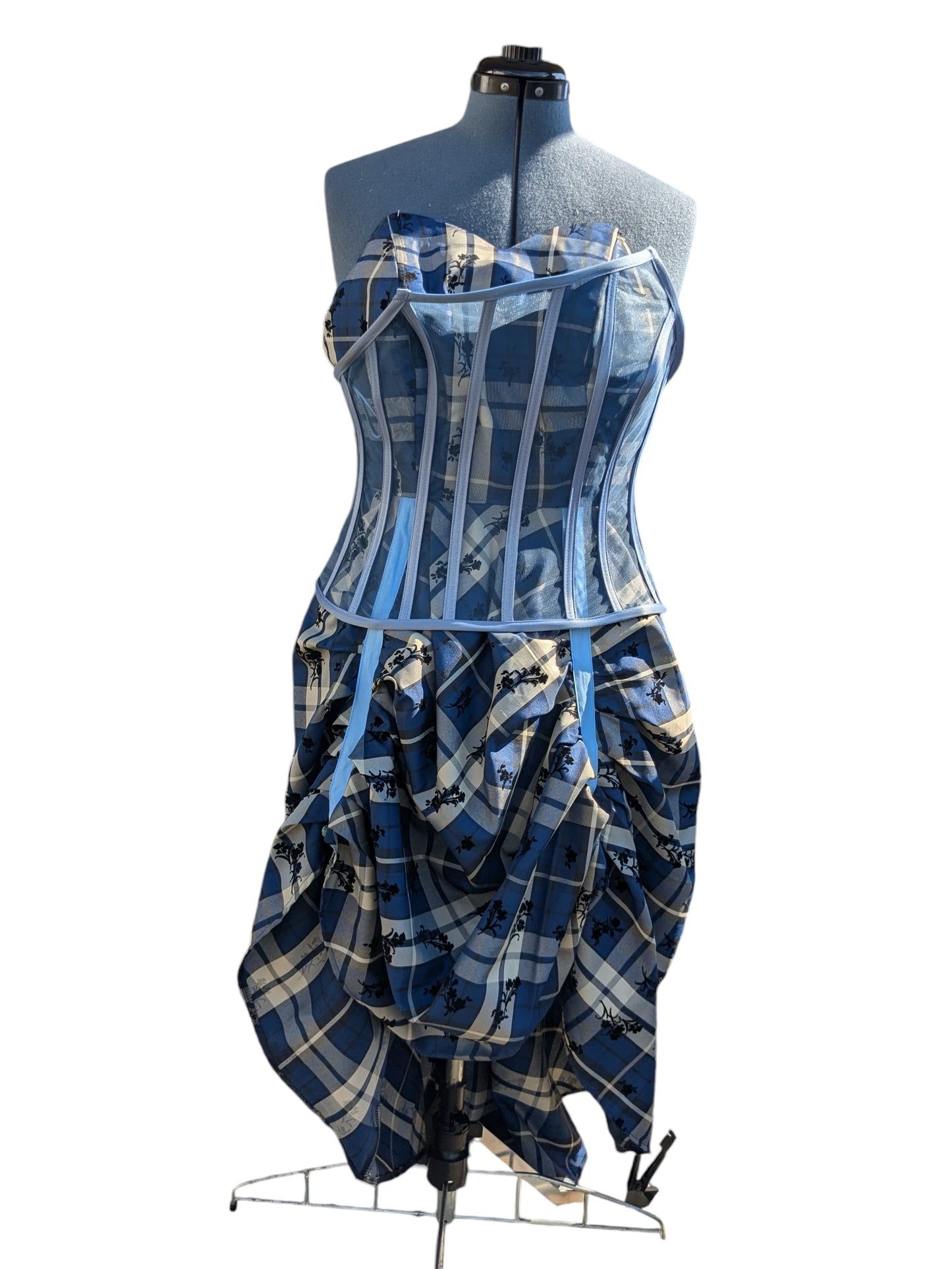 Steampunk Style Bustier style dress w/ Corset