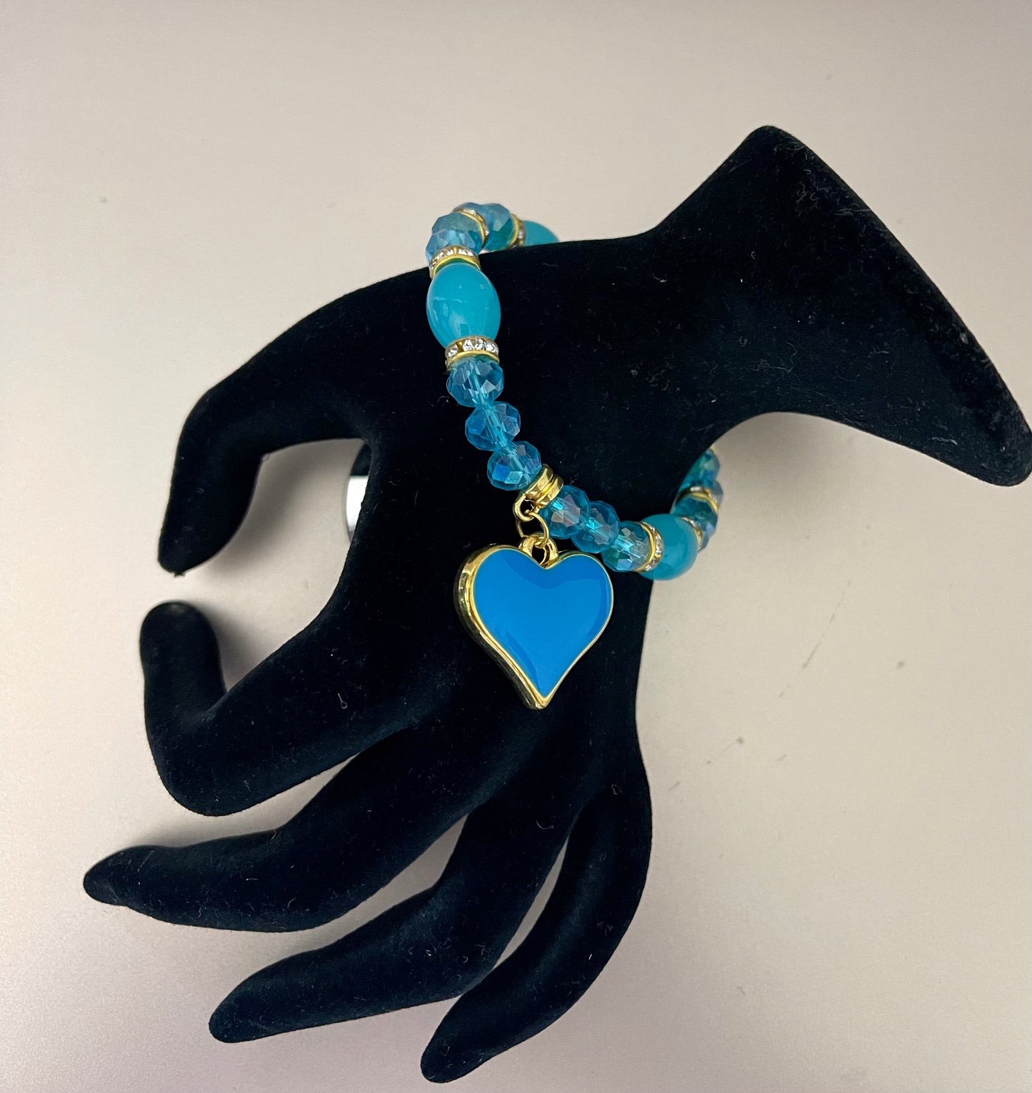 Sea Blue Gemstone Bracelet