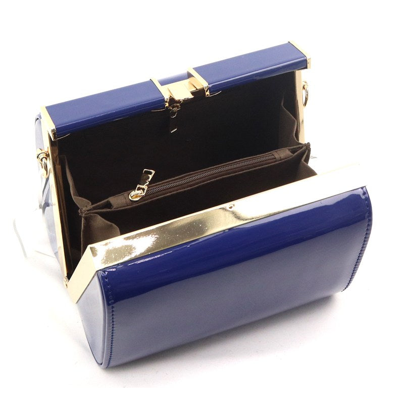 Jackie's O 60's Vintage Style Bag (Navy Blue)